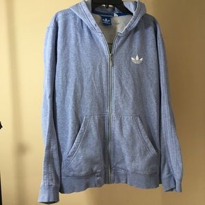 Adidas hooded Zip up